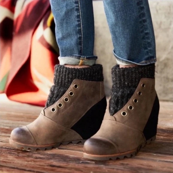 Sorel Joanie wedge sweater boots - Picture 8 of 8